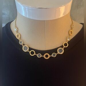 Coach gold tone necklace. Y2K unique and hard to find.